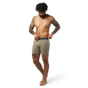 Smartwool Men's Merino Wool Boxer Briefs - Plant-Based Dye Comfort