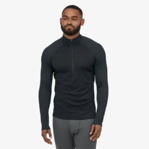Patagonia Men's Midweight Capilene Zip Neck Base Layer