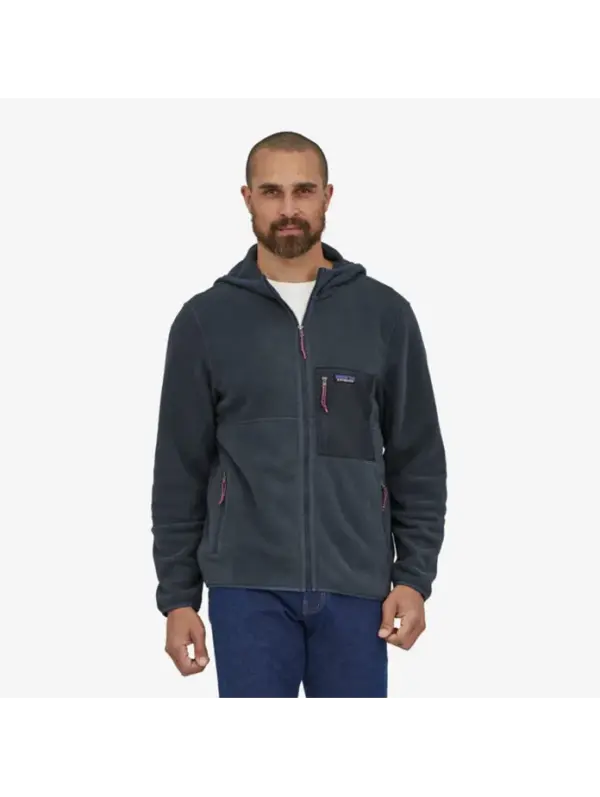 Patagonia Men's Lightweight Microdini Fleece Hoodie - Image 4