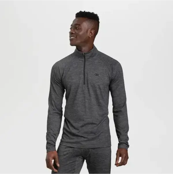 Men's Alpine Onset Merino 150 Quarter-Zip Base Layer - Image 4