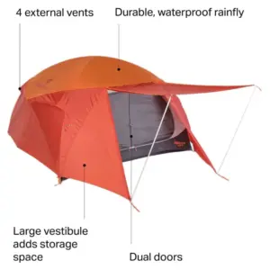 Marmot Halo 6-Person Weatherproof Family Tent