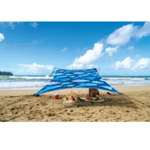 Neso Sidelines Grande Beach Tent Windproof Shelter in Patterns