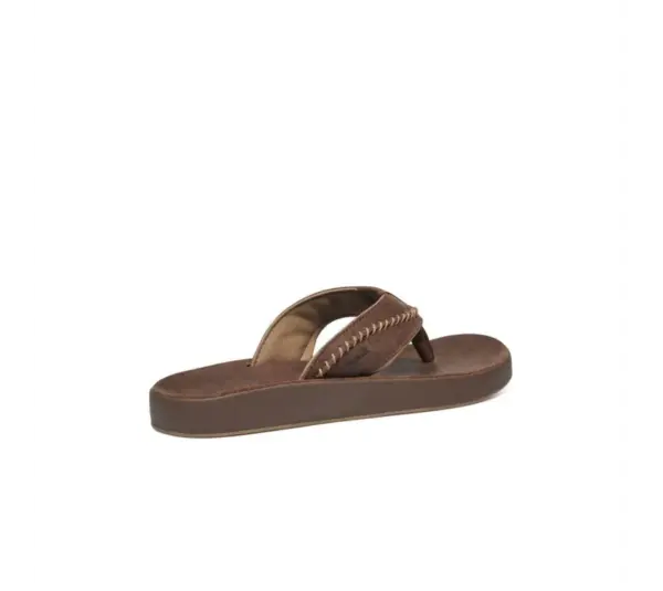 Sanuk Men's Cosmic Flip Flops - Cushioned Comfort Sandals - Image 3