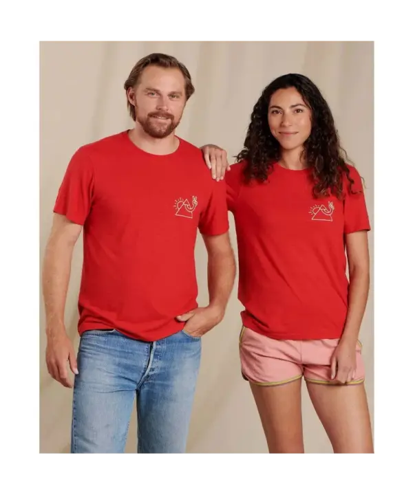 Toad&Co Hemp Short Sleeve Casual Tee - Image 3