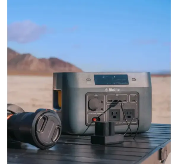 BioLite BaseCharge 600 Portable Power Station with Solar Charging - Image 4