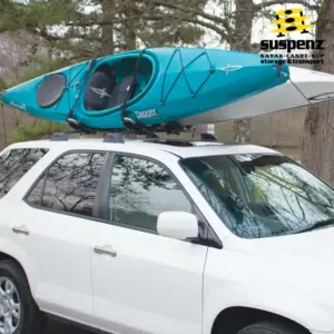 Suspenz EZ Roller V-Rack Roof Mount Cargo Carrier for Vehicles