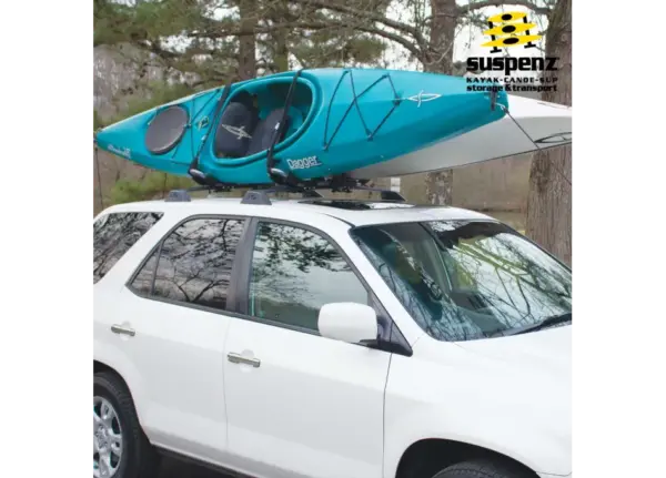 Suspenz EZ Roller V-Rack Roof Mount Cargo Carrier for Vehicles
