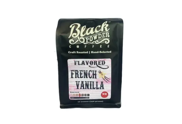 French Vanilla Coffee - Black Powder Ground Beans - Image 3
