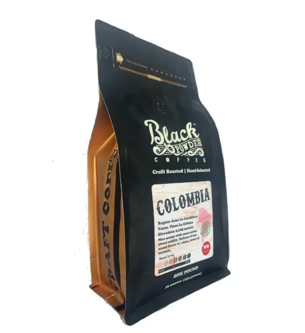 Colombian Natural Medium Roast Coffee - Black Powder - Image 4