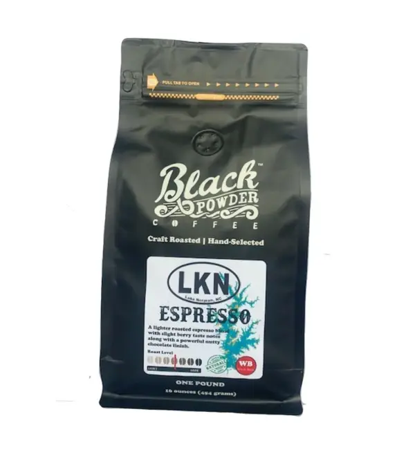 Black Powder Coffee LKN Espresso Blend - Rich & Bold Roast - Image 4