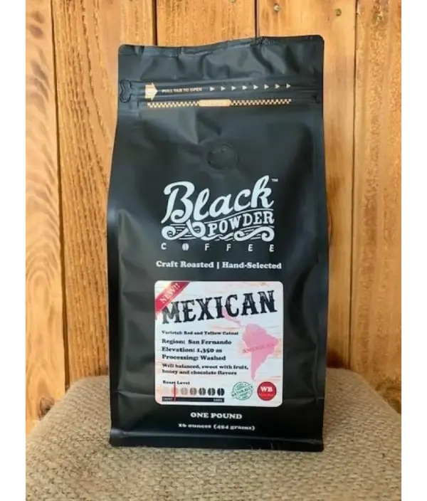 Mexican Chiapas Light Roast Coffee Beans - Black Powder Coffee