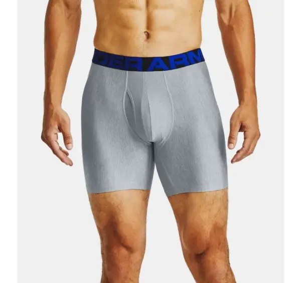 Under Armour Men's UA Tech Boxer Briefs 2-Pack Moisture Wicking - Image 3