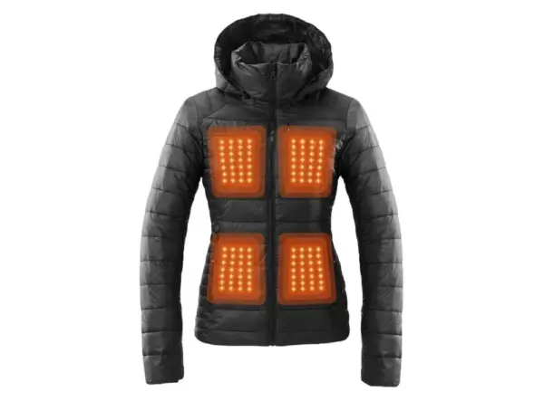 Kelvin Coats Aura Heated Jacket for Women - Graphite Grey - Image 3
