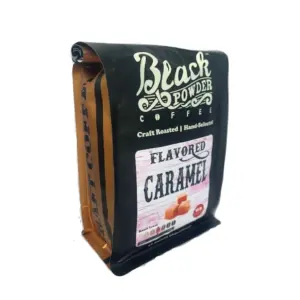 Black Powder Caramel Flavored Coffee Blend
