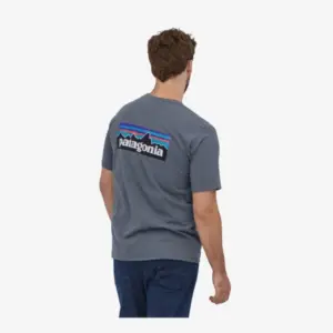 Patagonia Men's Sustainable Organic Cotton P-6 Logo Tee