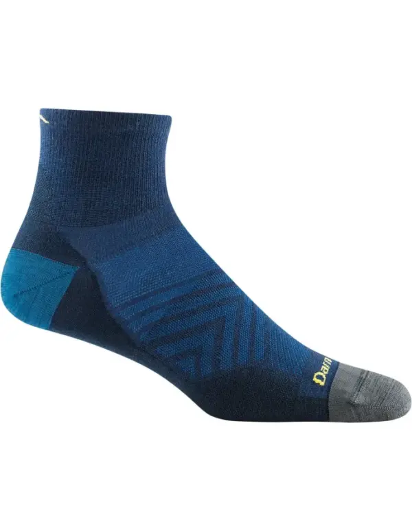 Darn Tough Men's Ultralight Running Quarter Socks - Image 3