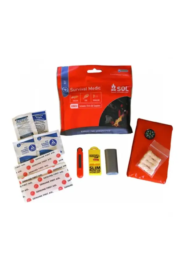 SOL Emergency Survival Medical Kit for Outdoor Safety - Image 3