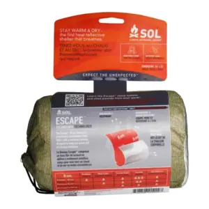 SOL Emergency Bivvy Shelter - Lightweight Survival Sleeping Bag