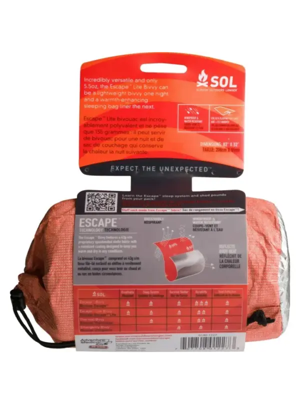 SOL Emergency Bivy - Lightweight & Compact