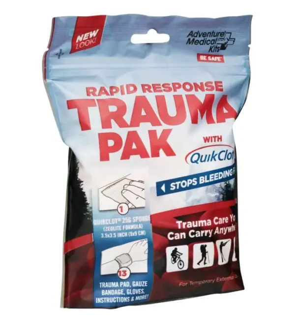 QuikClot Trauma Pak for Rapid Emergency Bleeding Control - Image 3