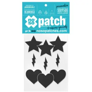Noso Repair Patches Adhesive Reinforced Fabric for Jackets Gear