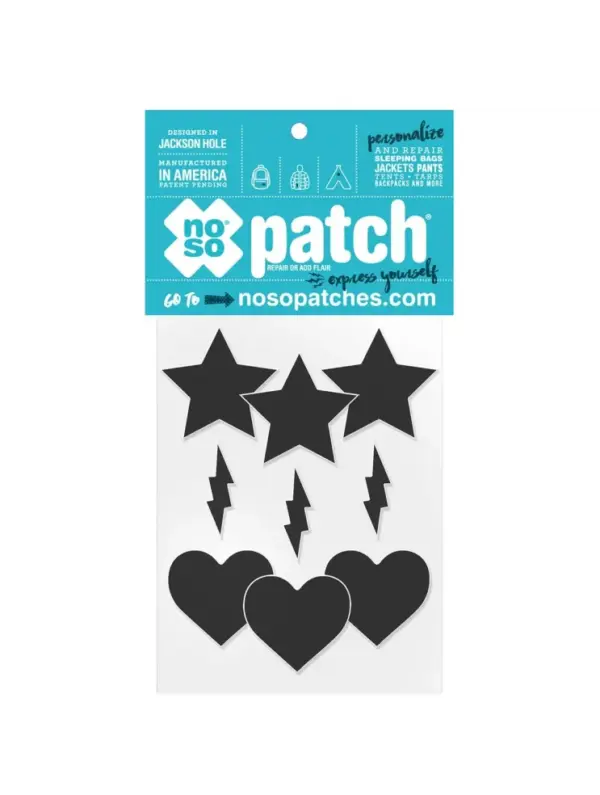 Noso Repair Patches Adhesive Reinforced Fabric for Jackets Gear