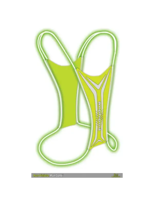 Amphipod Xinglet USB Rechargeable Running Vest with OpticBeam Lights - Image 4