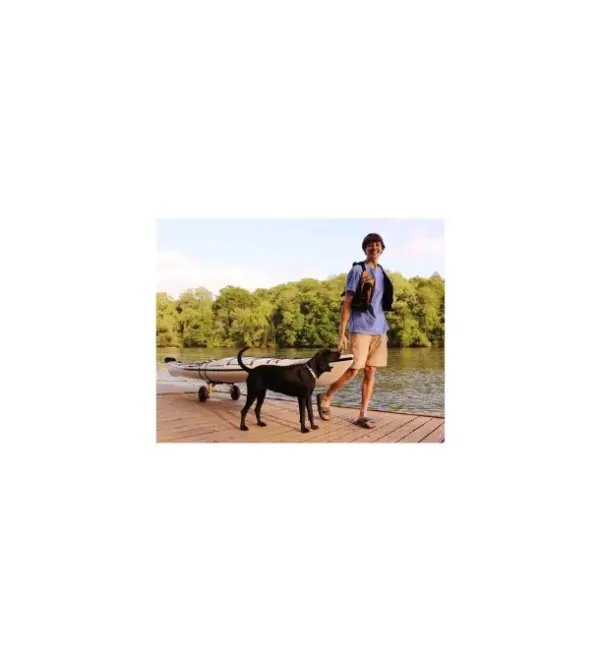 Suspenz Stowable Kayak Cart Airless 1.5V Portable Carrier - Image 4