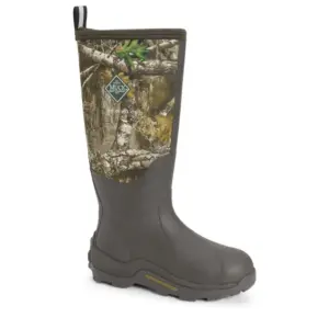 Muck Woody Max Waterproof Work Boots for Men - RealTree Camo