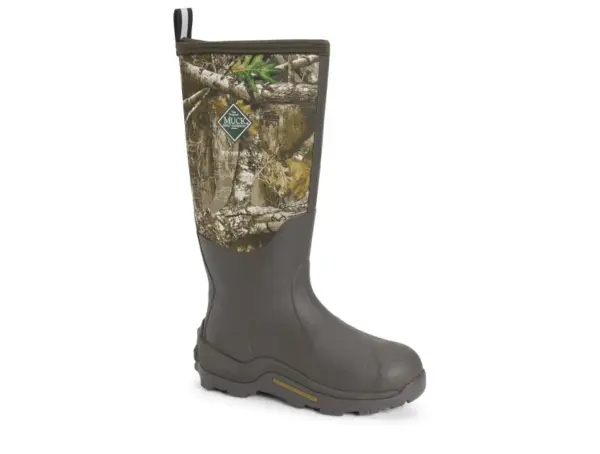 Muck Woody Max Waterproof Work Boots for Men - RealTree Camo