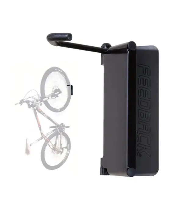 Feedback Sports Velo Hinge Wall Mount Bike Rack for Space Saving Storage - Image 3