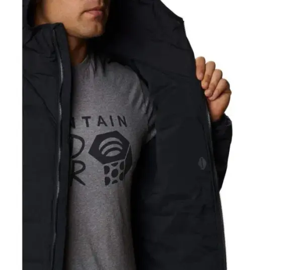 Mountain Hardwear Mens Stretch Down Hooded Insulated Jacket
