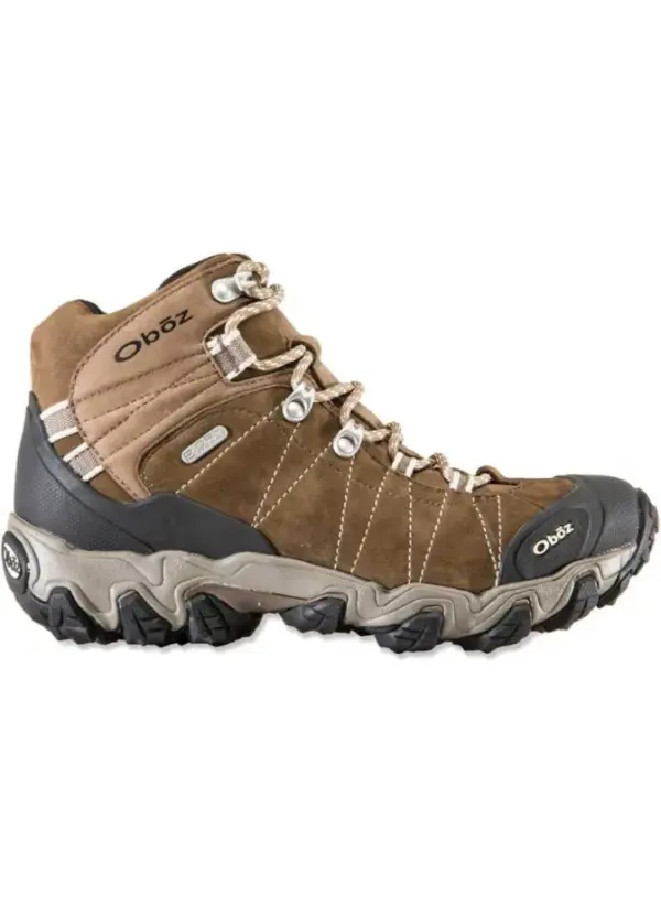 Oboz Women's Bridger Mid Waterproof Wide Hiking Boots - Image 3