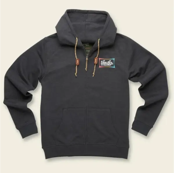 Men's Howler Brothers Full Zip Hooded Sweatshirt - Image 3