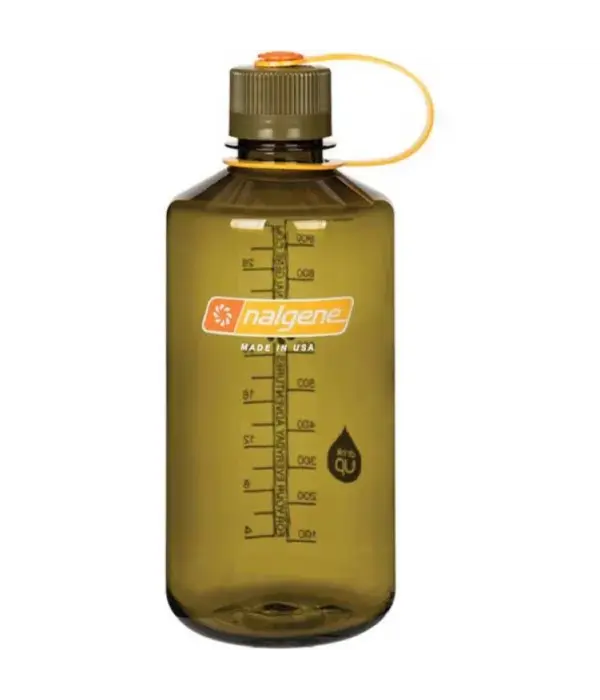 Nalgene Tritan 32oz Narrow Mouth Water Bottle with Loop Cap