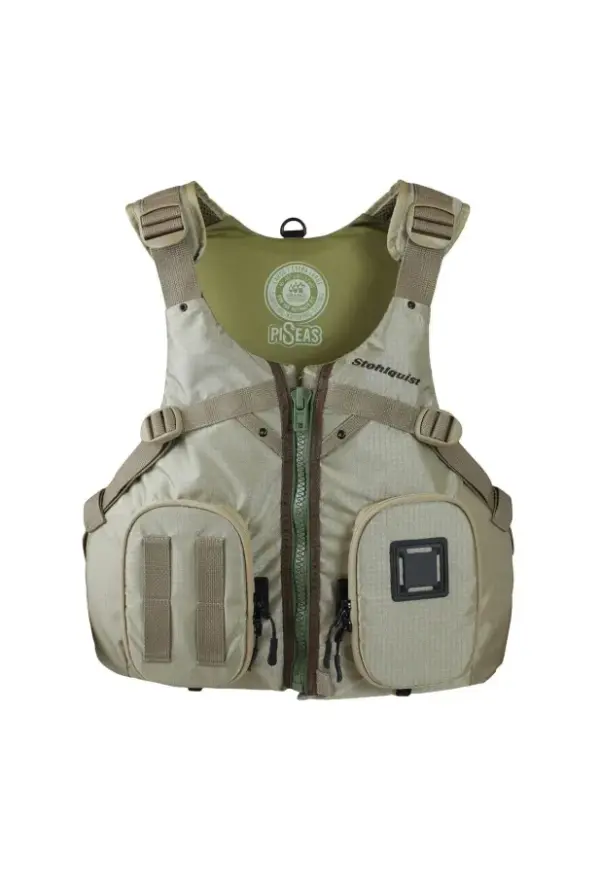 Stohlquist Piseas Men's Fishing PFD Life Jacket - Comfort Fit - Image 3