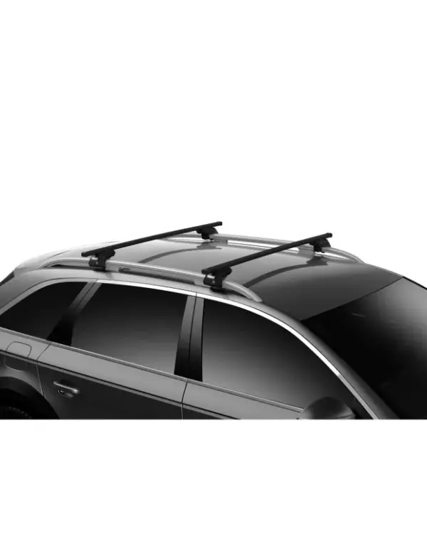 Thule Evo Squarebars 108-43 Inch Roof Rack Pair - Image 3