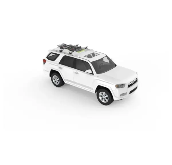 Yakima FatCat 4 EVO Ski Snowboard Roof Rack Mounts - Image 3