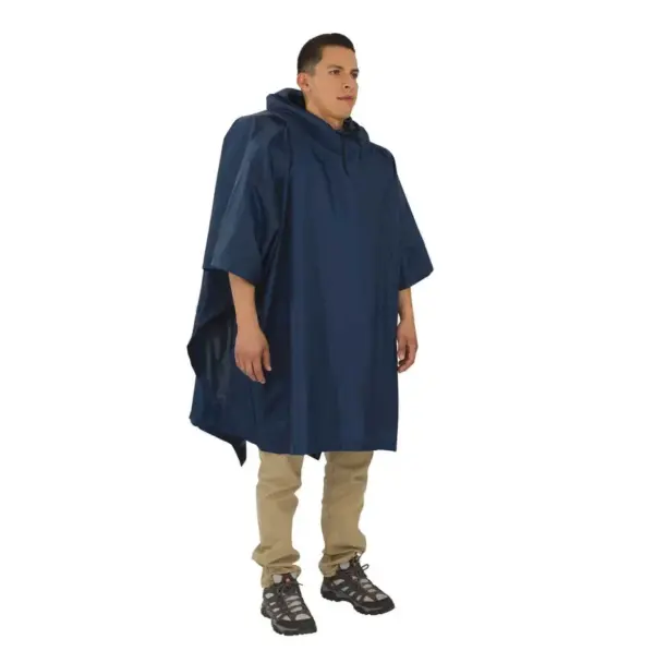 Lightweight Packable Rain Poncho for Backpackers by Outdoor Products - Image 3