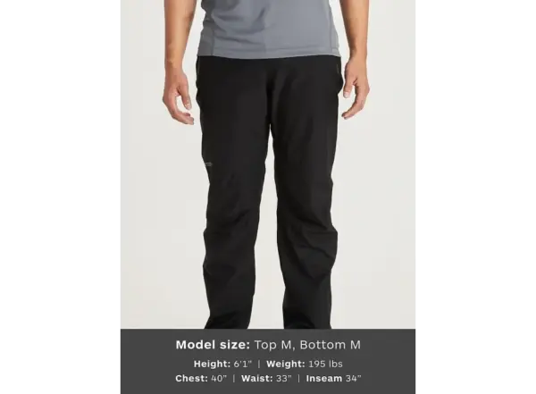 Mens Marmot Minimalist Waterproof Hiking Pants - Image 3