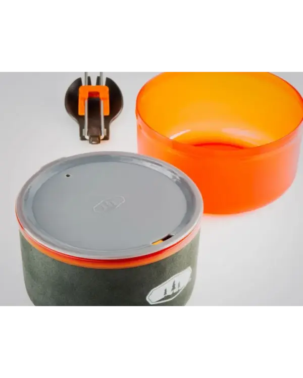 GSI Halulite Lightweight Backpacking Cookset - 2-Piece Pot Set - Image 3