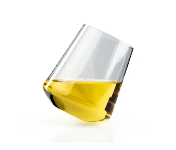 GSI Outdoors Camping Stemeless White Wine Glasses