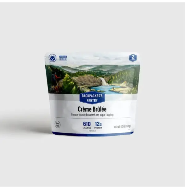 Backpacker's Pantry Creme Brulee Dessert - Lightweight Camping Treat - Image 3