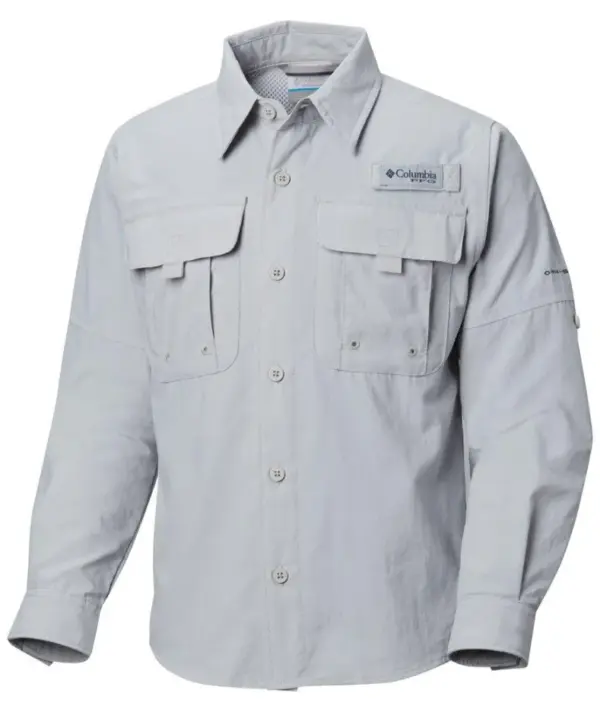 Columbia Bahama Long Sleeve Shirt Boys UPF Sun Protection