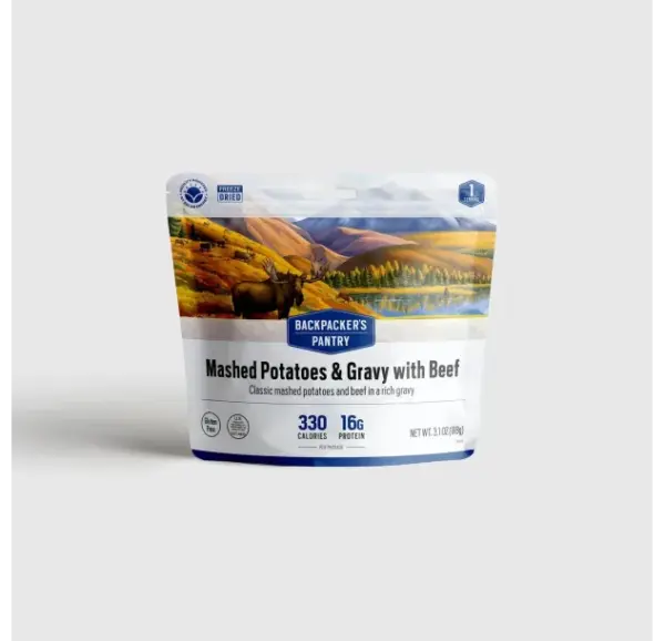 Backpacker's Pantry Beef Mashed Potatoes & Gravy Meal