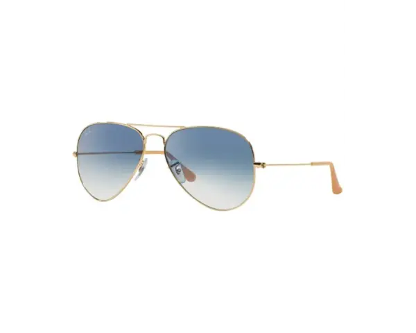 Ray-Ban Aviator Sunglasses for Men with Gradient Lenses - Image 3