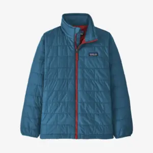 Patagonia Boys Nano Puff Jacket - Lightweight Insulated Outerwear