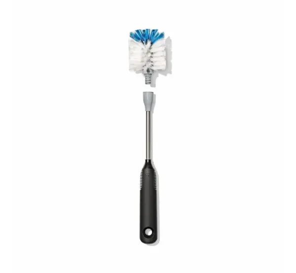 OXO Stainless Steel Bottle Brush with Removable Head for Easy Cleaning - Image 4