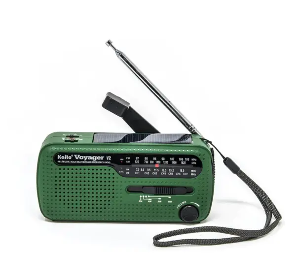 Kaito Voyager V2 Emergency Radio with NOAA Weather Alerts