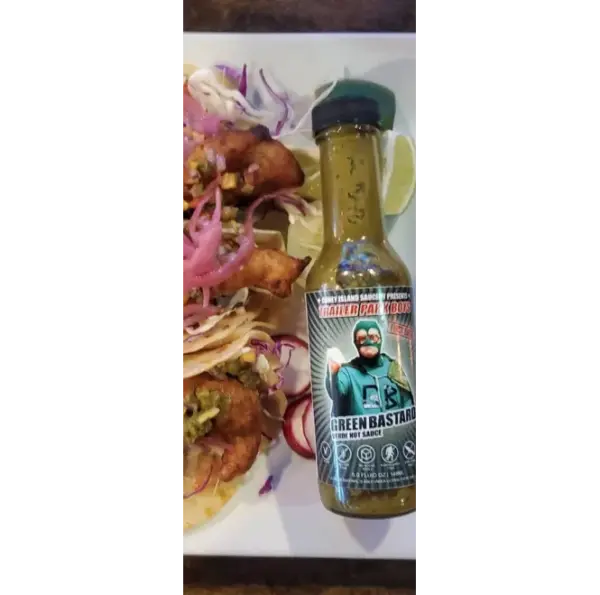 Trailer Park Boys Green Bastard Hot Sauce 5oz - Coney Island Saucery - Image 4